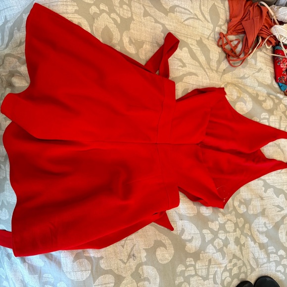 Adorable red romper! - Picture 3 of 5